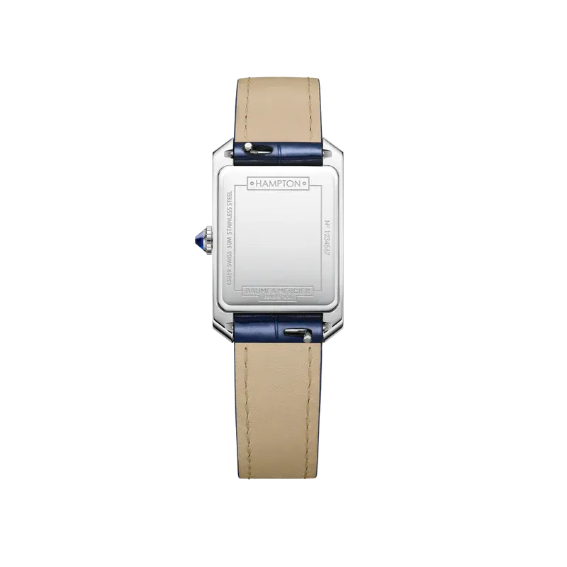 Baume & Mercier Hampton quartz diamond bezel 10709