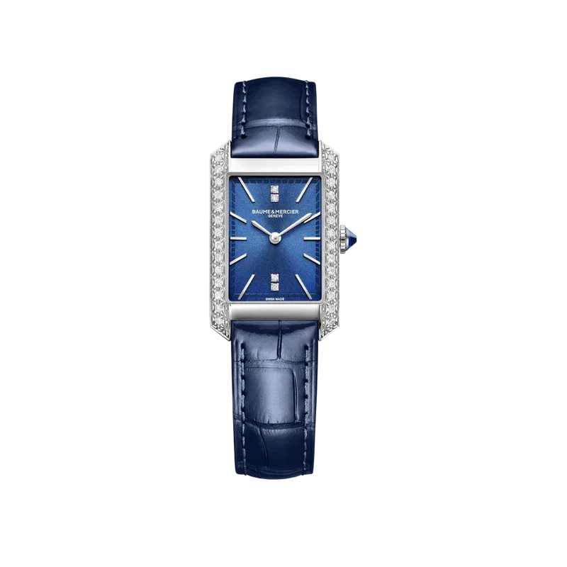 Baume & Mercier Hampton quartz diamond bezel 10709