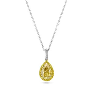 Best & Co. Yellow Pear Drop (3.65 carat)