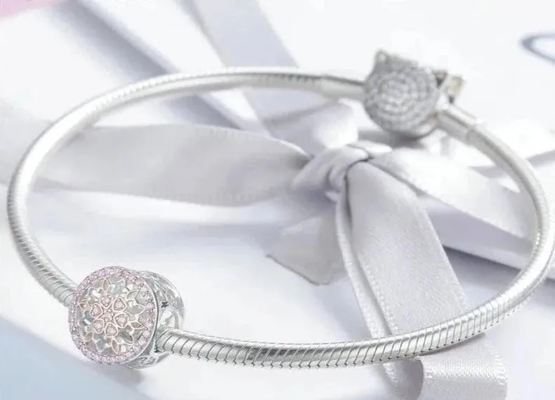 Blooming Bud Charms with Round Diamond