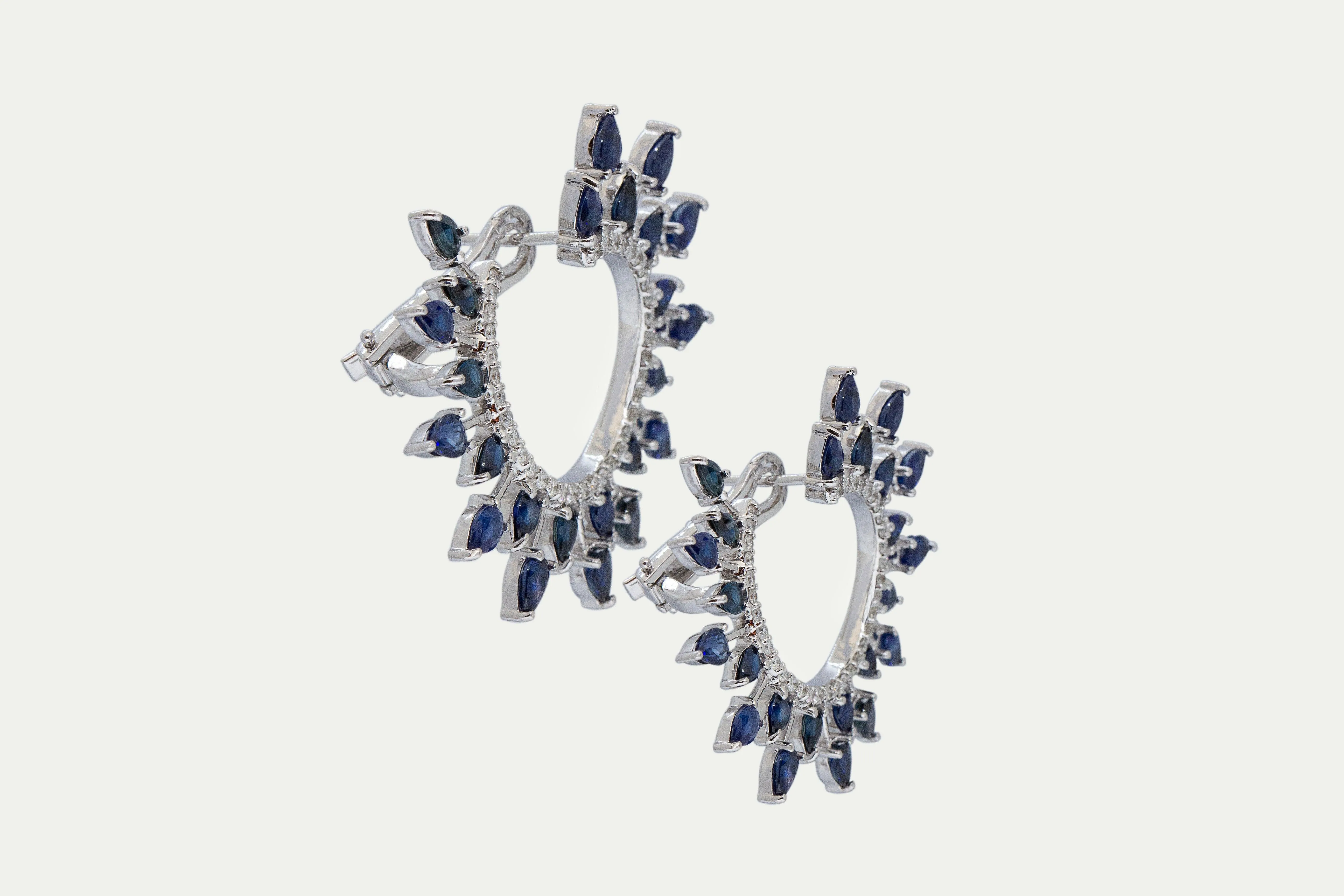 Blue Soleil Earrings