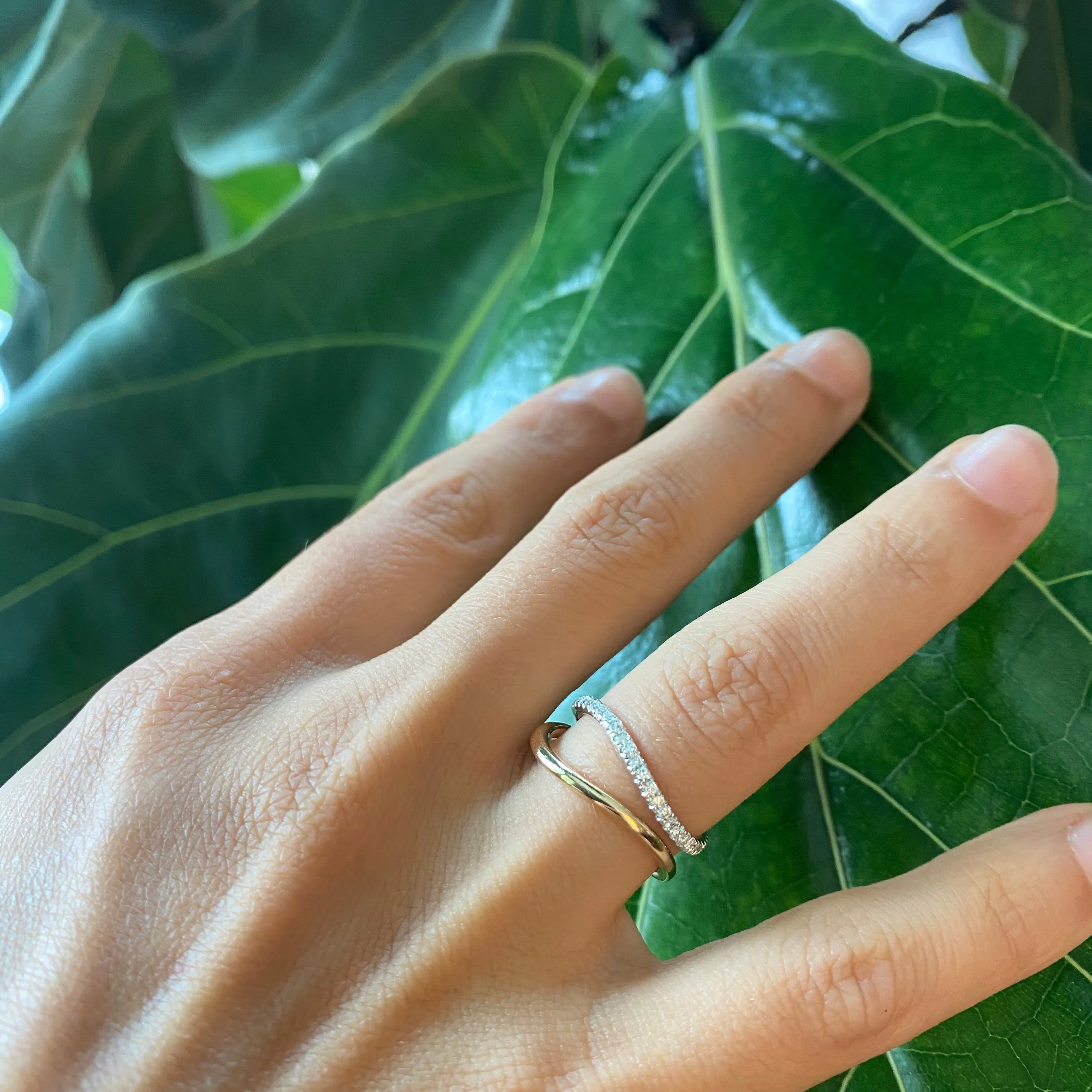 Bossa Nova Diamond Ring