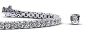 Boundless Brilliance Lab-Grown Diamond Tennis Bracelet with 12.60 ct.(finished) 1.5mm, 4mm