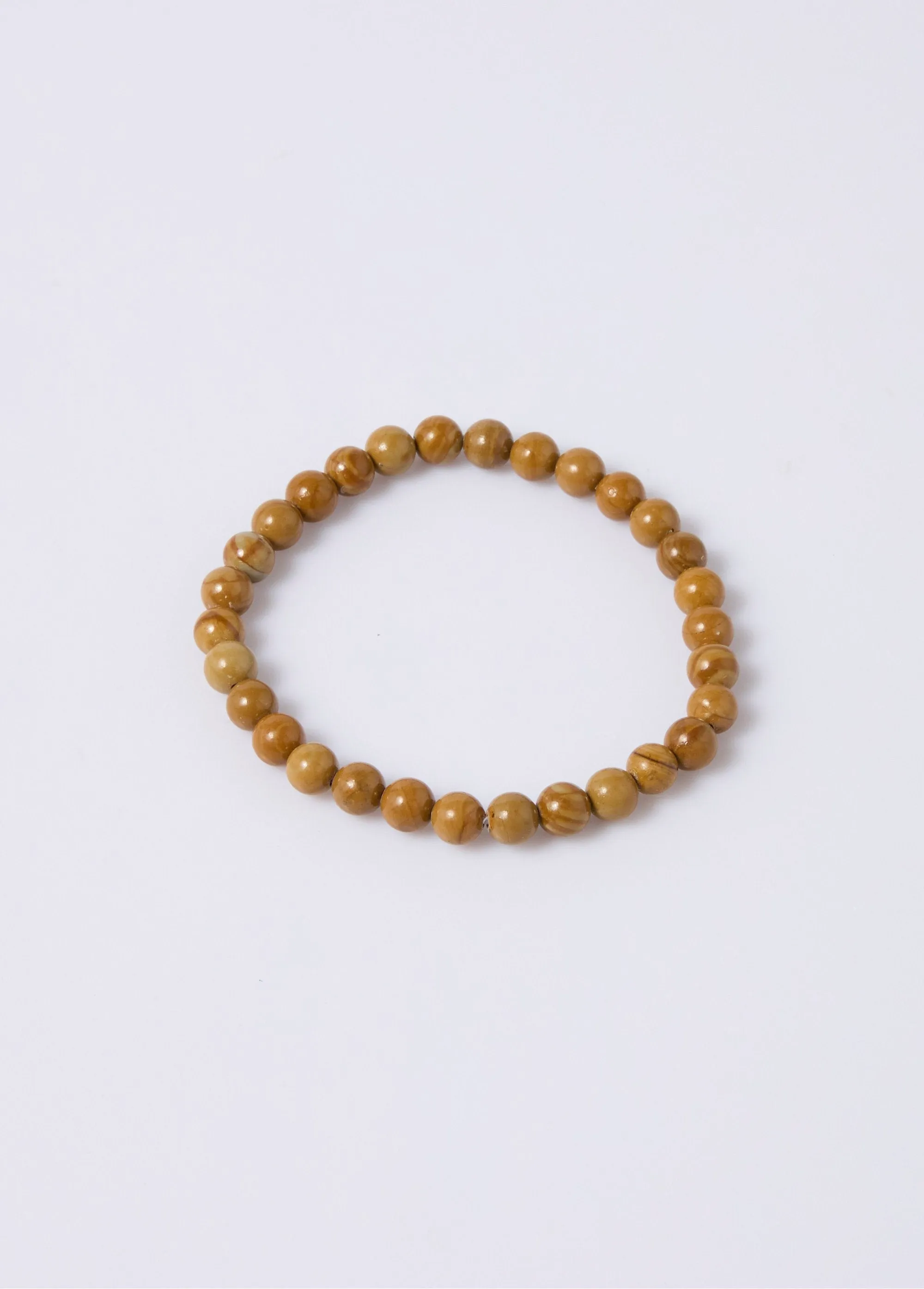 Bracelet with stone beads
