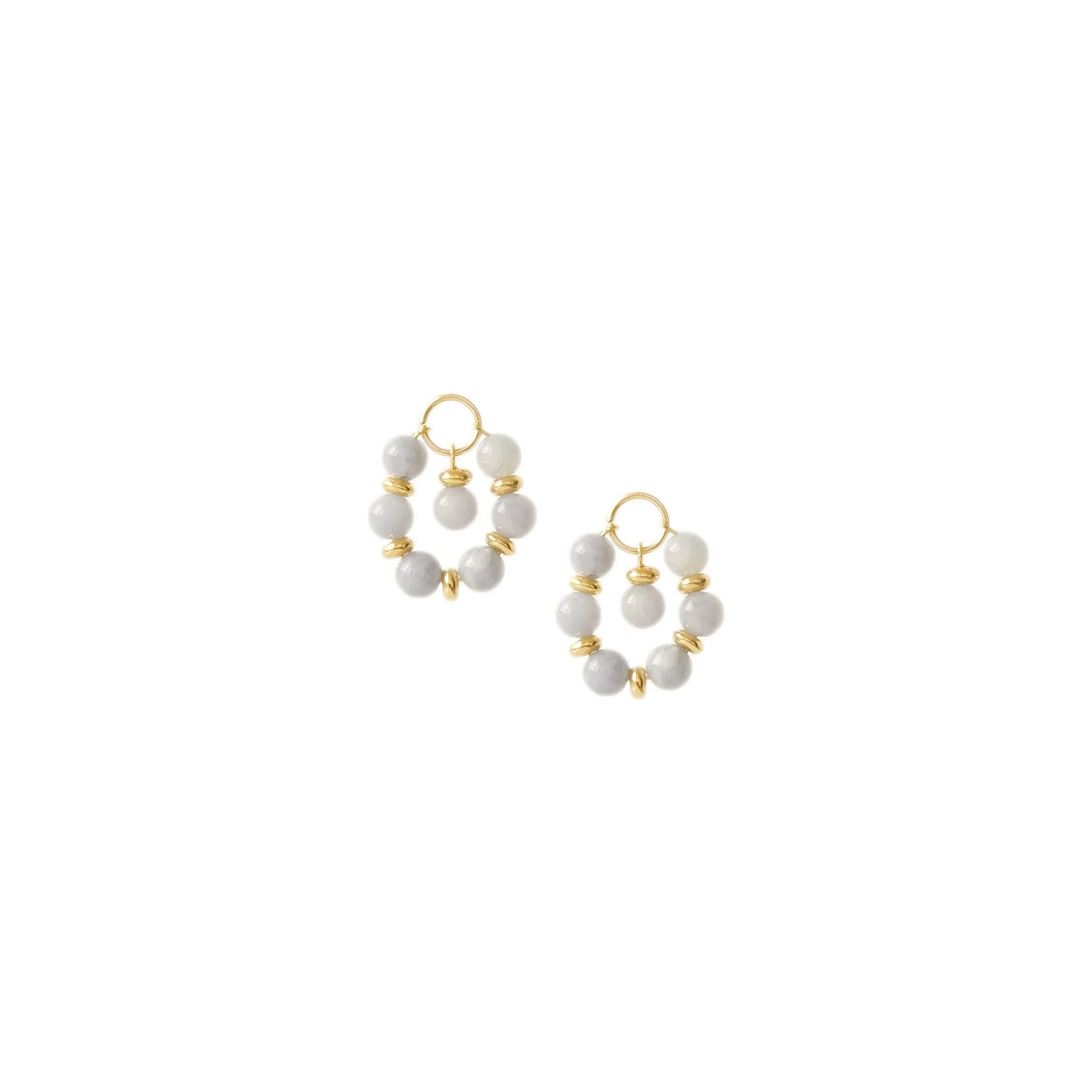 Bubble Charms in Aquamarine