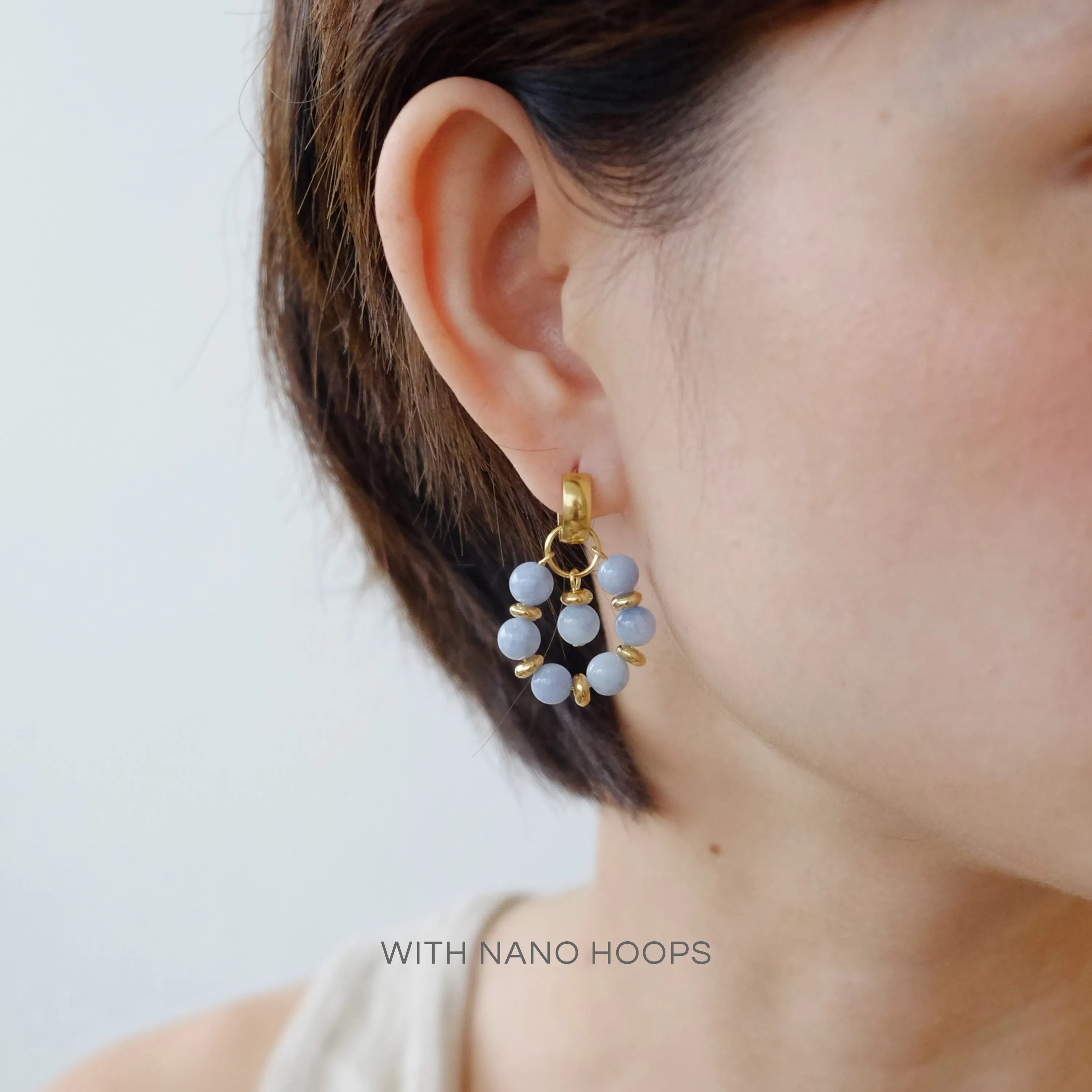 Bubble Charms in Aquamarine