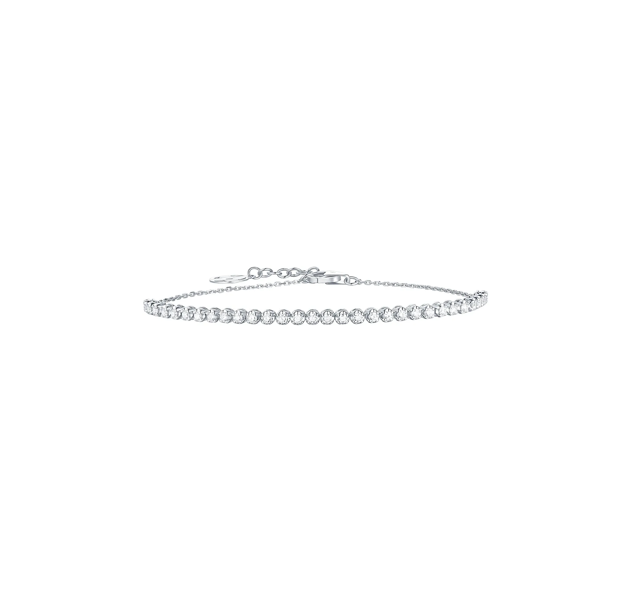 Bubbly Lab Grown Diamonds 0.63ct Bracelet <br> BL-00415WHT