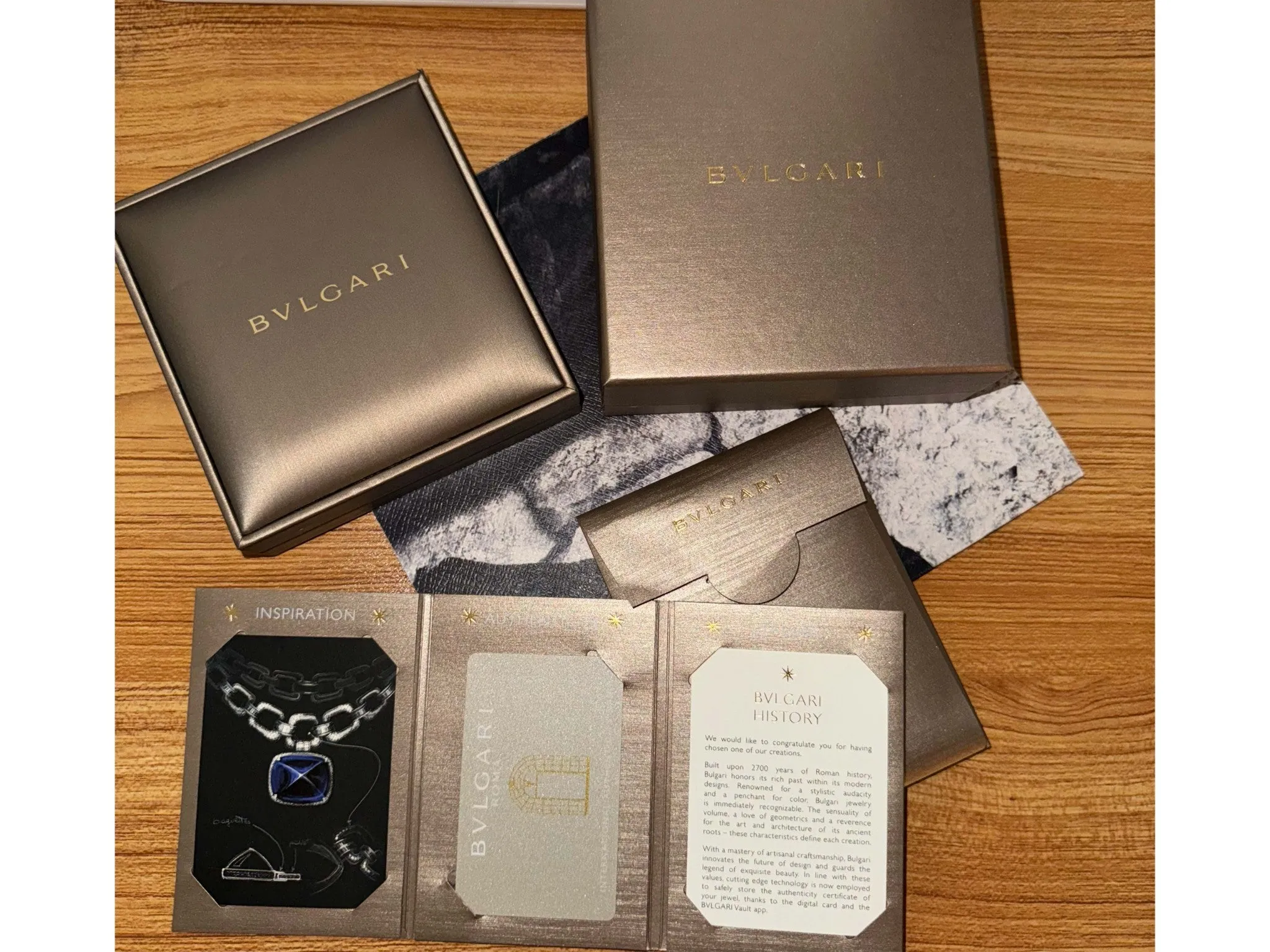 BVLGARI B.ZERO1 Necklace 18k Yellow Gold With Box and Papers