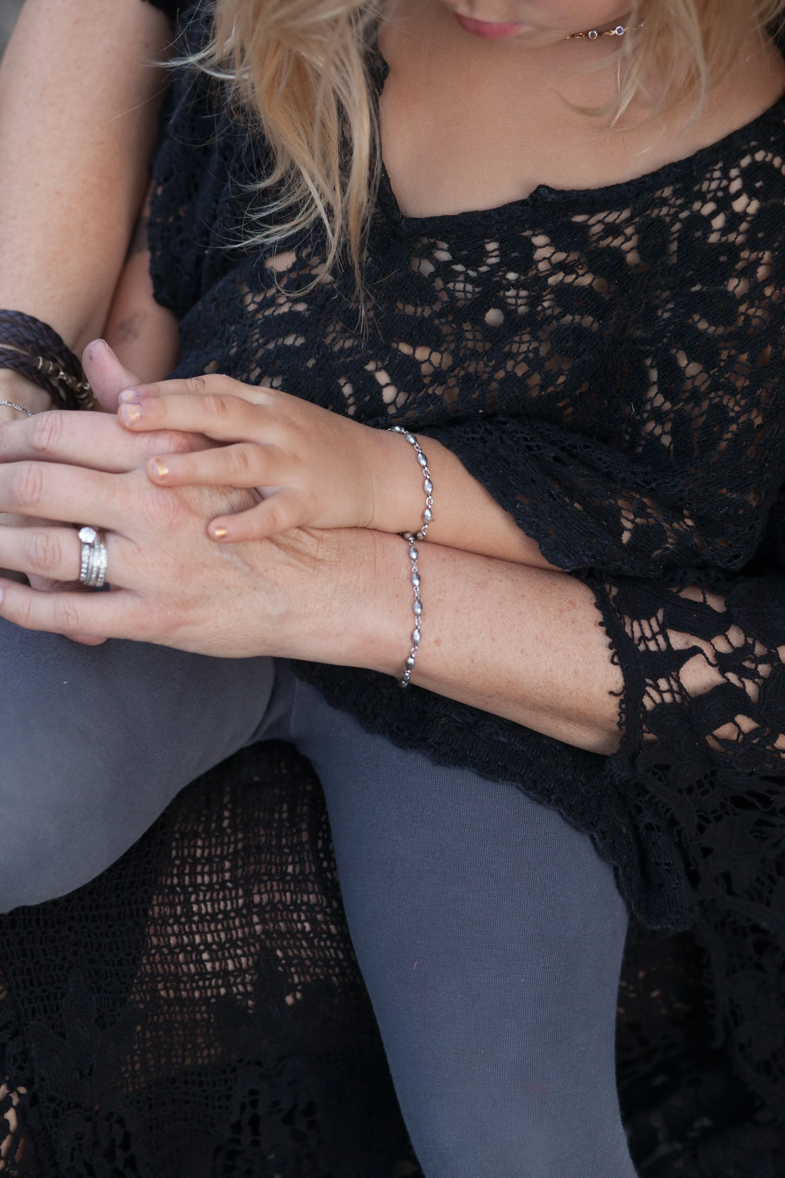 California Girl Bracelet in Gold, Silver, and Rose Gold