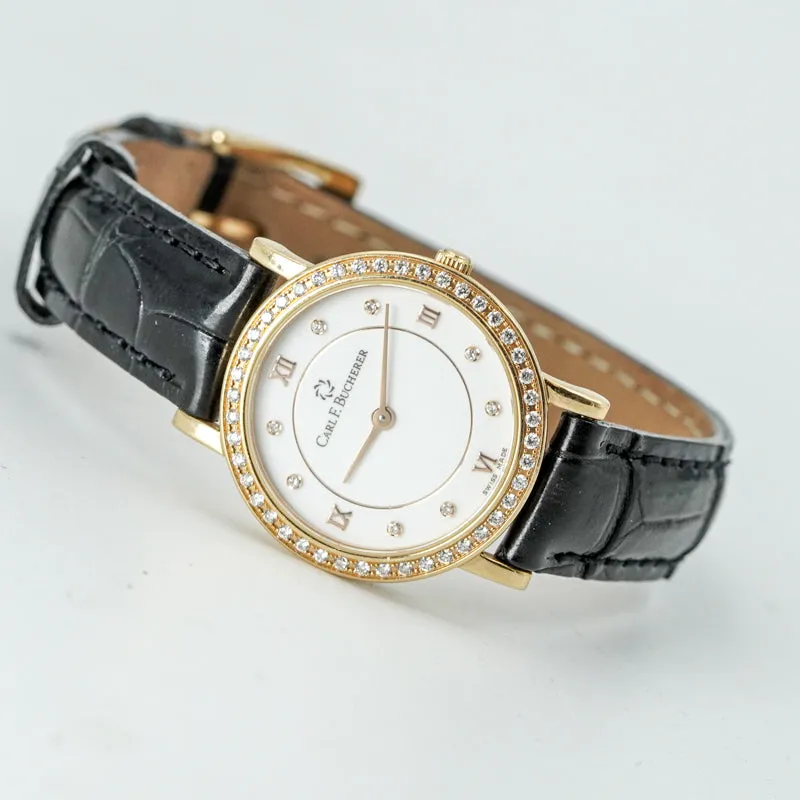 Carl F. Bucherer Adamavi 00.10308.03.40.264 18K Rose Gold Diamond Bezel 23mm
