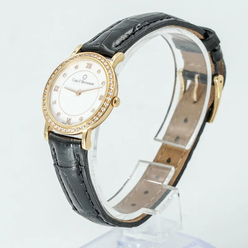Carl F. Bucherer Adamavi 00.10308.03.40.264 18K Rose Gold Diamond Bezel 23mm