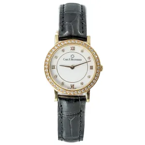 Carl F. Bucherer Adamavi 00.10308.03.40.264 18K Rose Gold Diamond Bezel 23mm