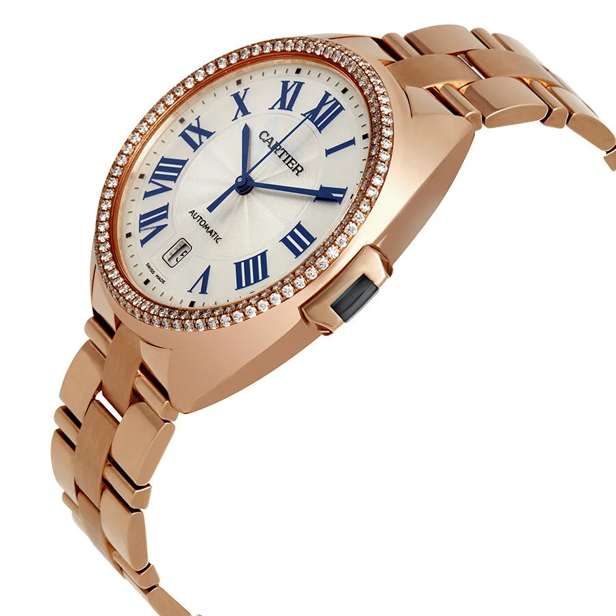 Cartier Cle Flinque Sunray Effect Dial 40mm Watch WJCL0009