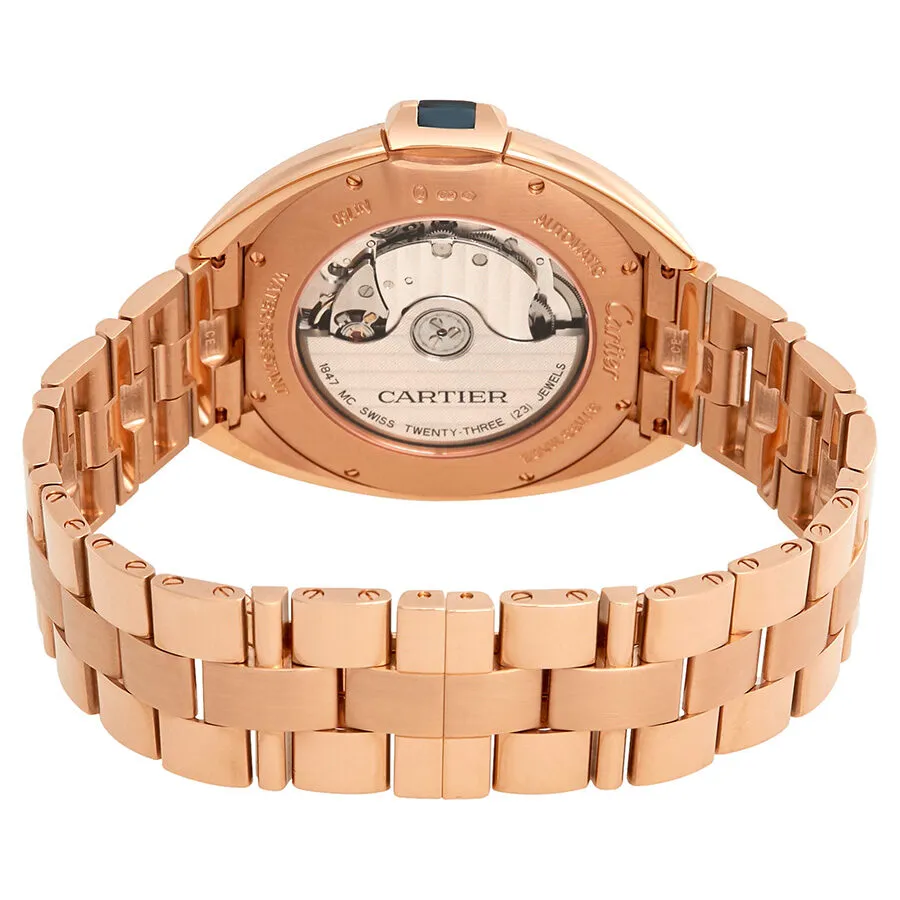 Cartier Cle Flinque Sunray Effect Dial 40mm Watch WJCL0009