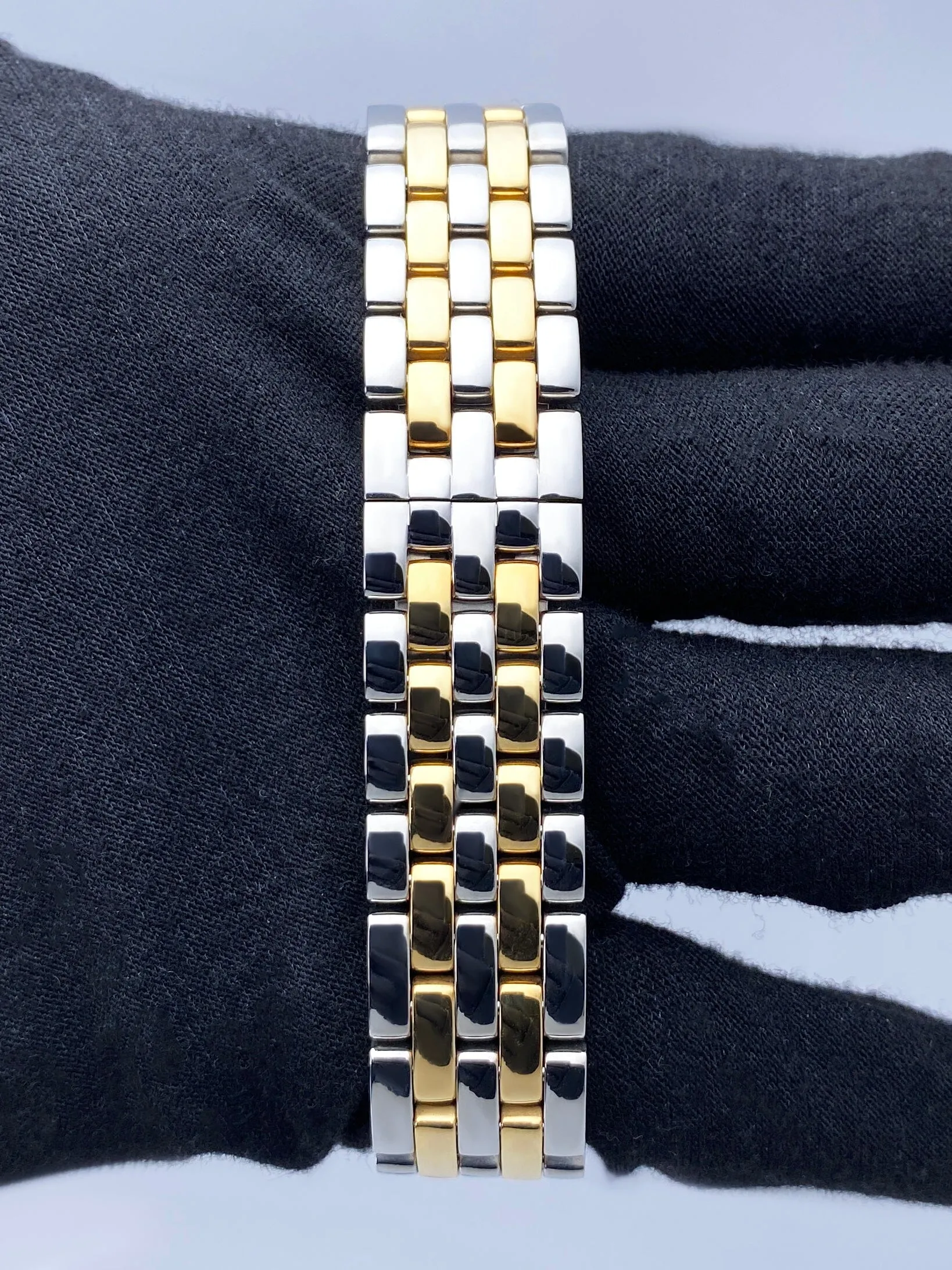 Cartier Panthere W2PN0007 Medium Two Tone Ladies Watch Box Papers