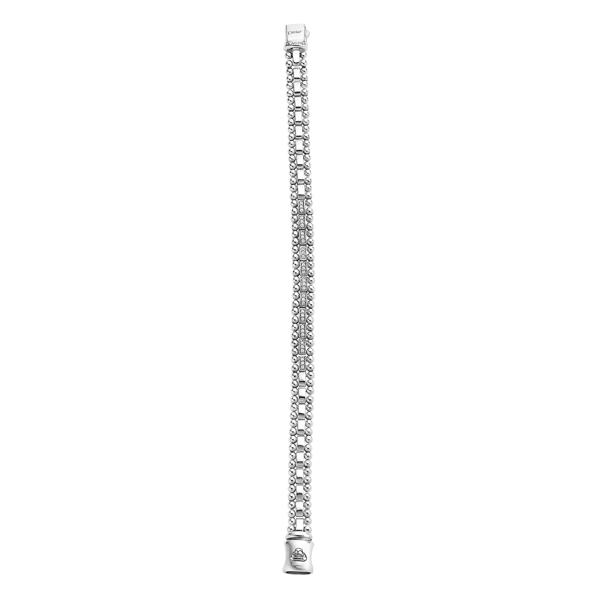 Caviar Spark Diamond Link Bracelet | 7mm