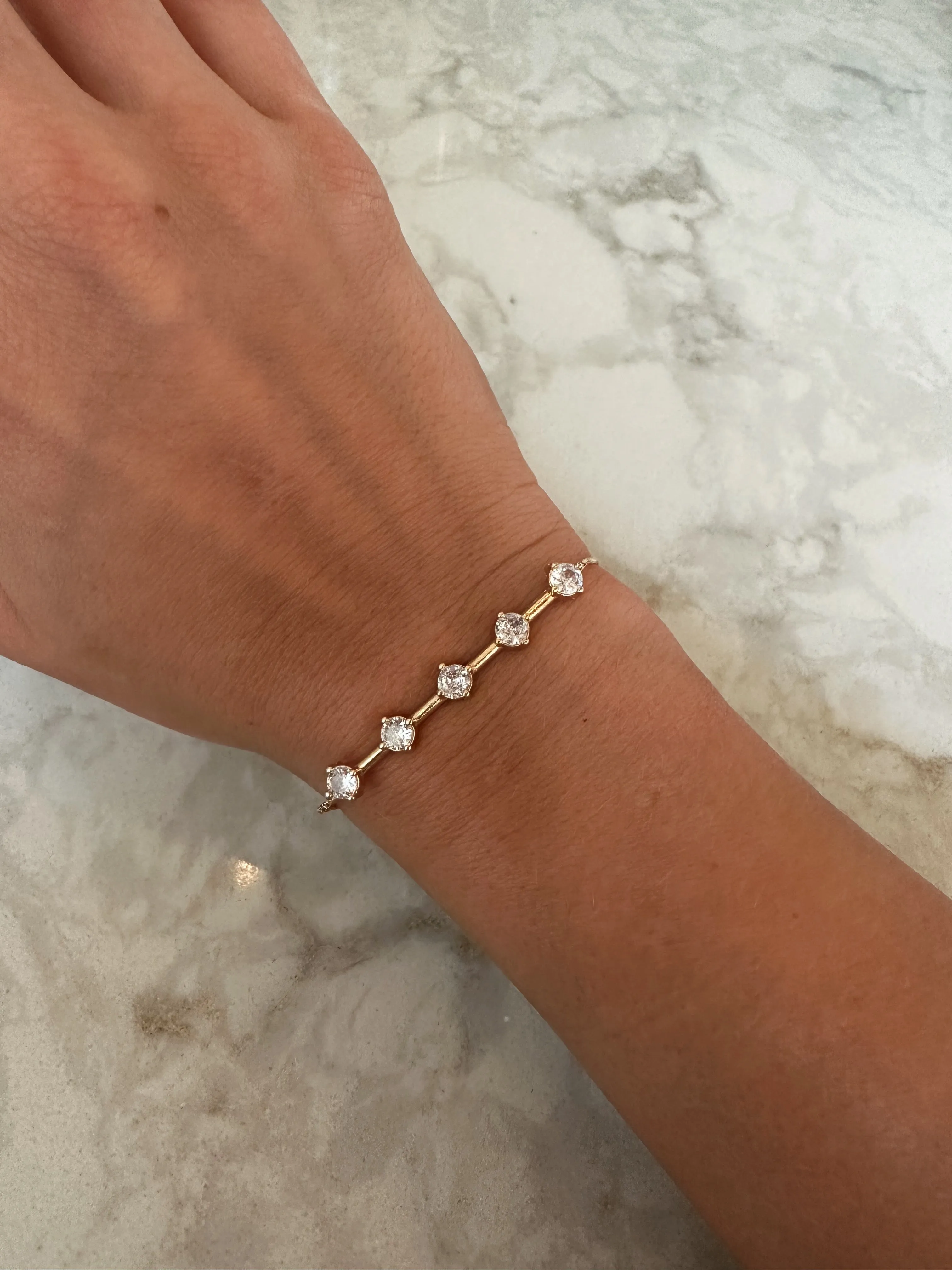Champagne & Caviar Bracelet