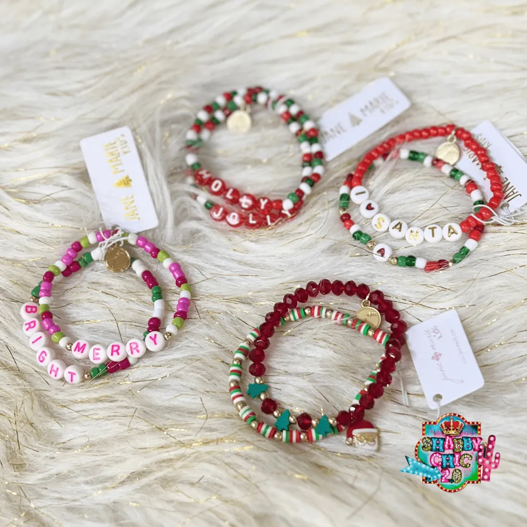 Children's Christmas Bracelets