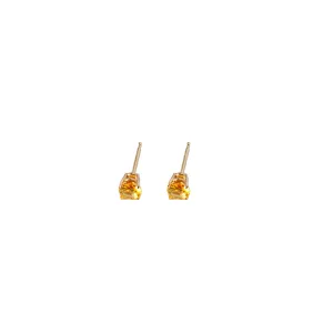 Citrine Studs