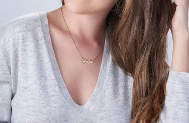 Classic Name Necklace
