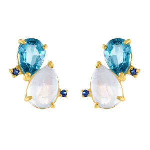 Cloud Stud Earrings