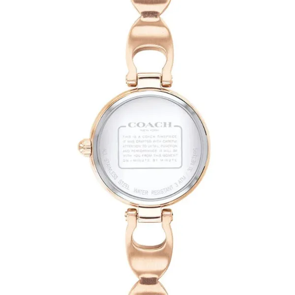 Coach Park Rose Gold Stainless Steel Rose Gold Dial Quartz Watch for Ladies - 14503172
