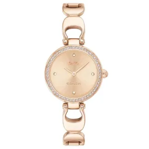 Coach Park Rose Gold Stainless Steel Rose Gold Dial Quartz Watch for Ladies - 14503172
