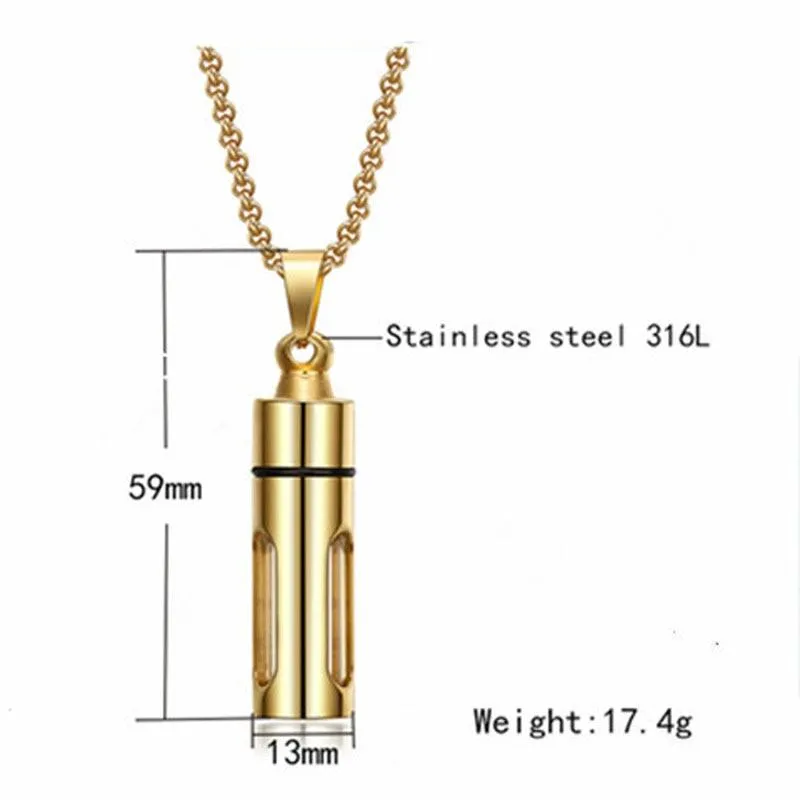 Cylinder Bottle Pendant