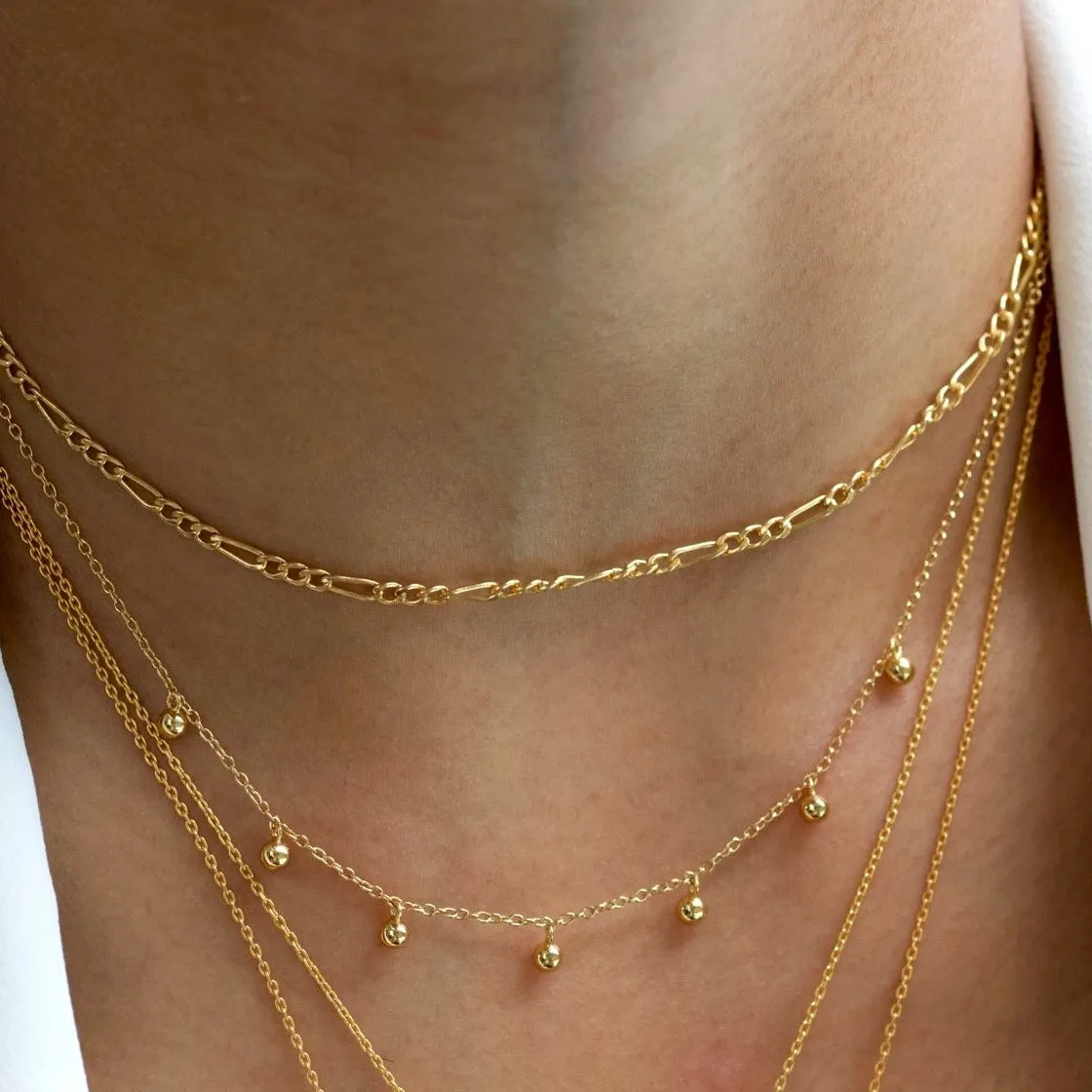 Dainty Figaro-Style Chain Choker