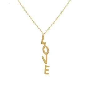 Dancing Love Necklace 14K
