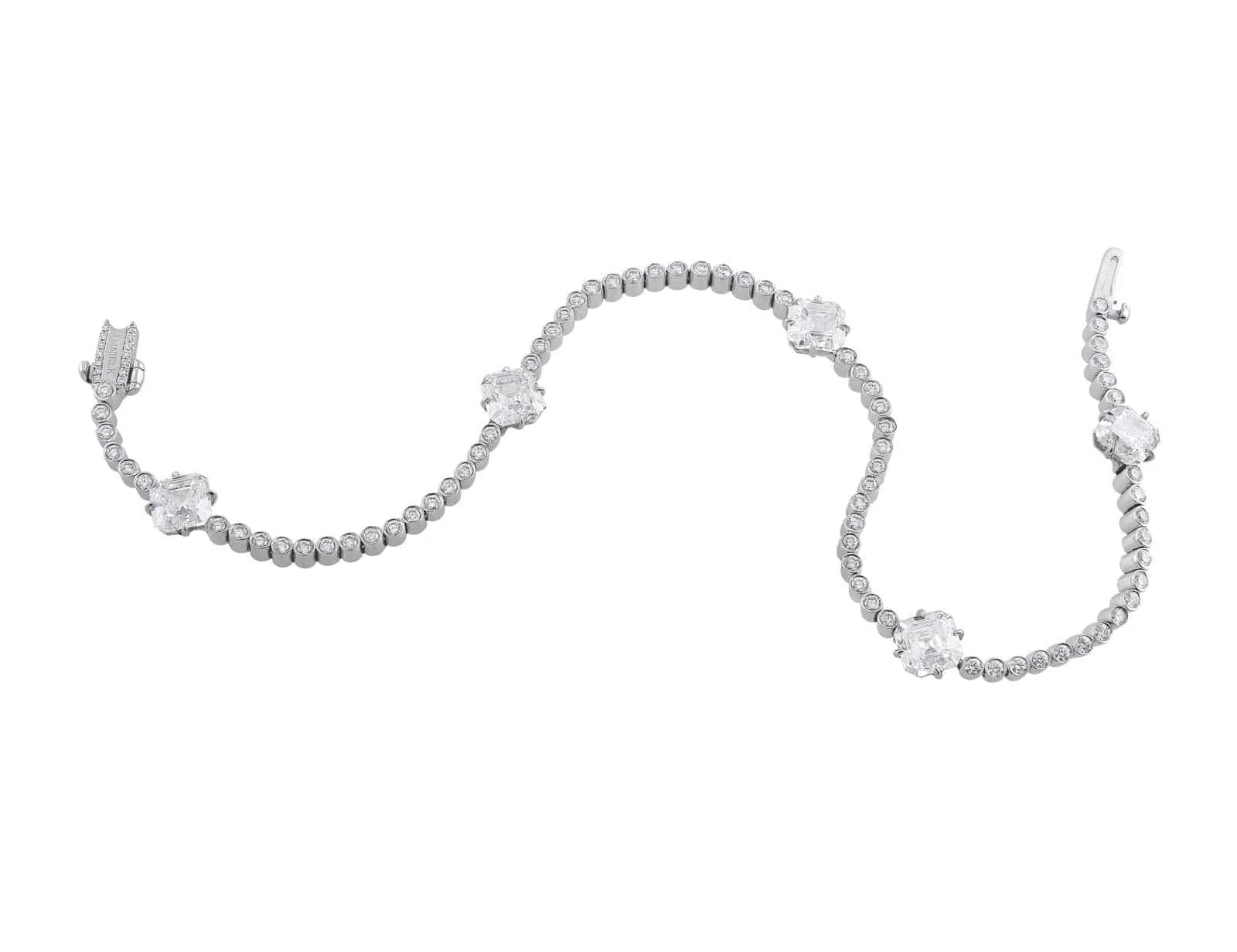 Daniel K Platinum Diamond Bracelet