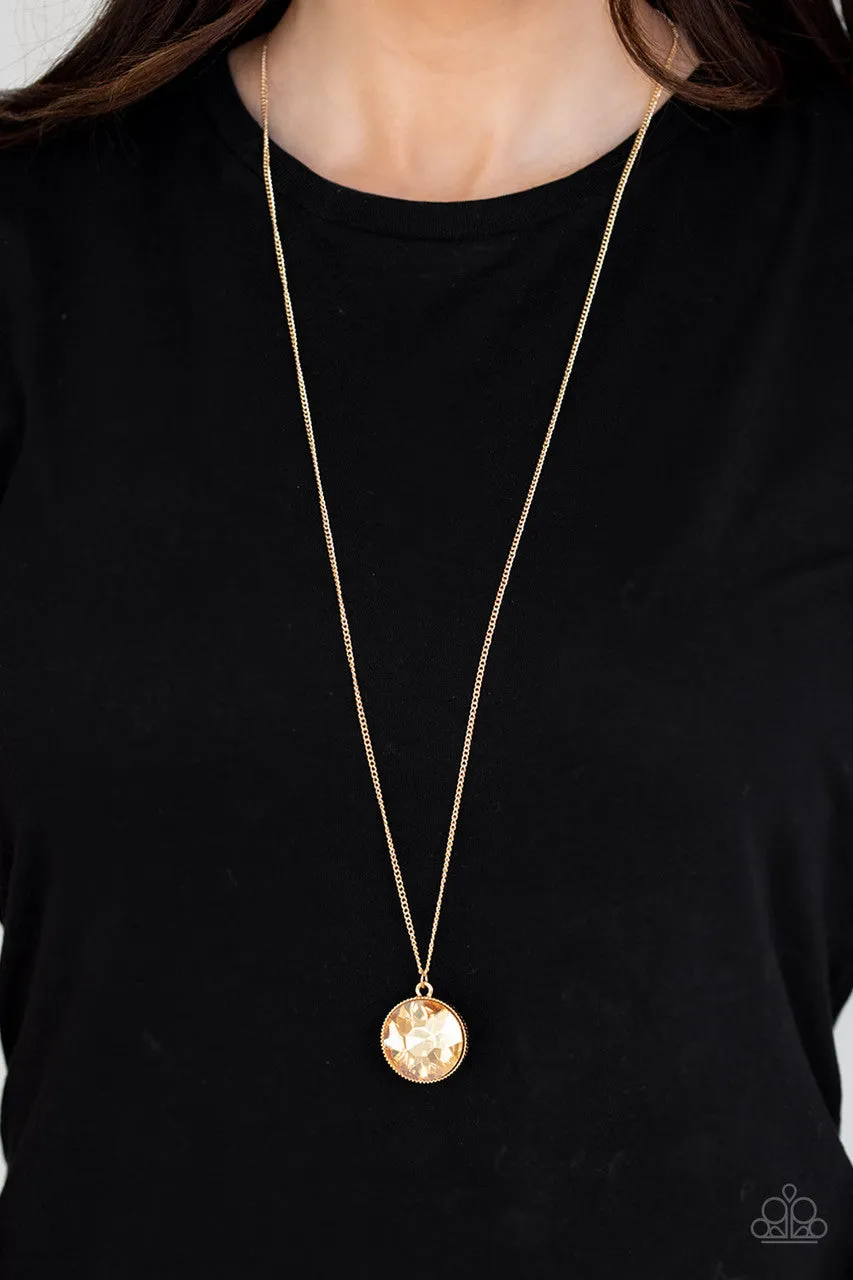 Dauntless Diva Gold Paparazzi Necklace
