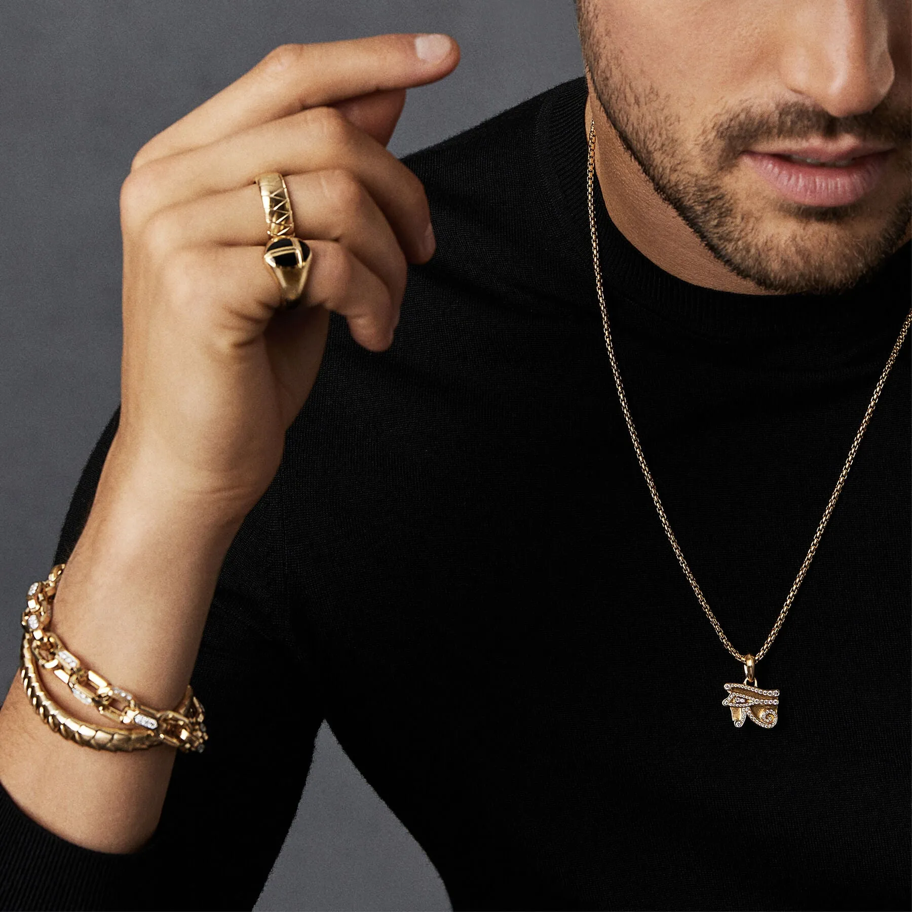David Yurman   Necklaces & Pendant in 18-Karat Yellow Gold