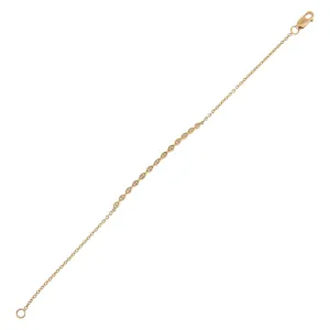 Diamond Asymmetrical Bracelet 14K