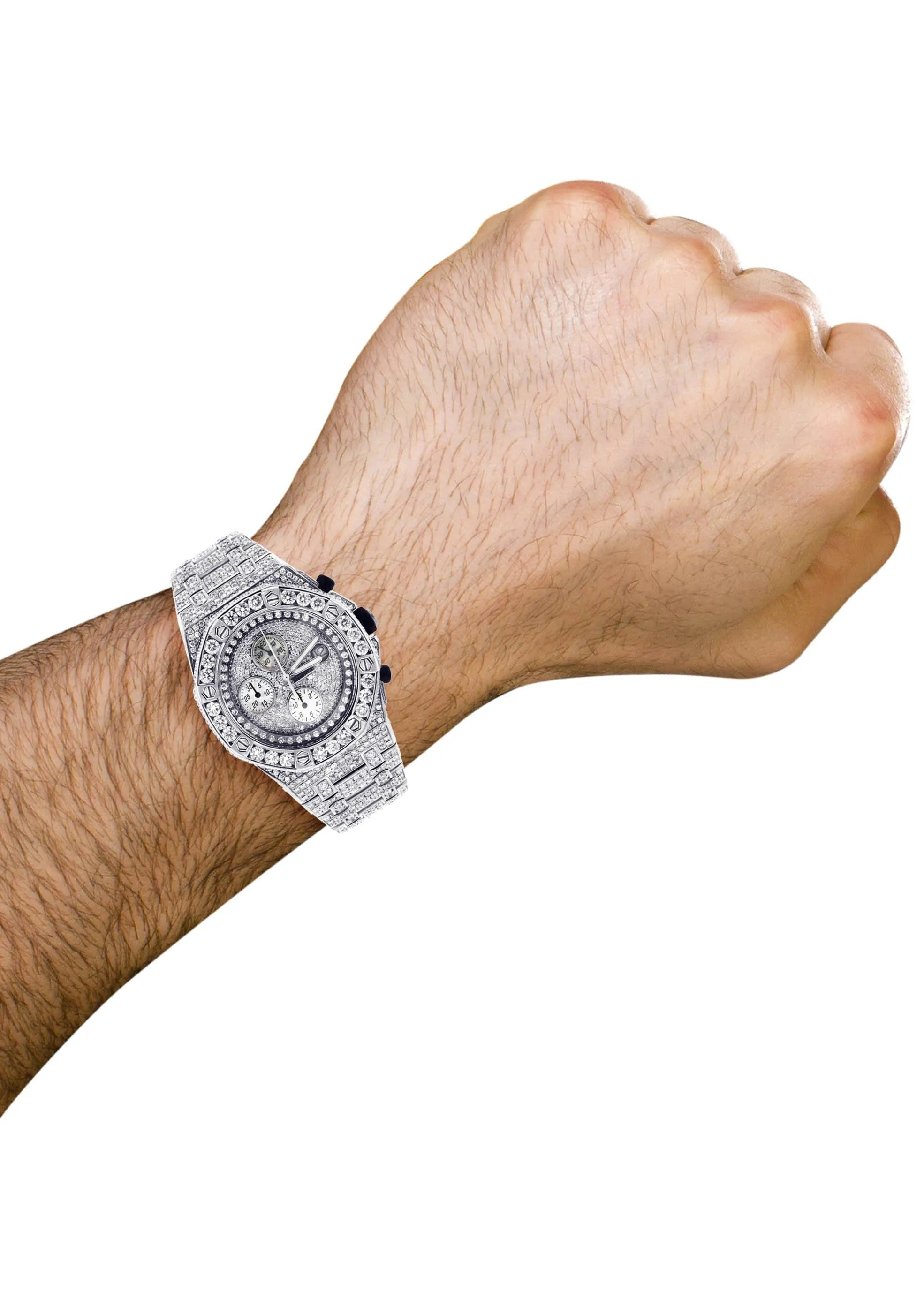 Diamond Audemars Piguet Royal Oak Offshore | Stainless Steel | 42 Mm
