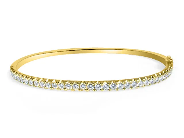 Diamond Bangle Bracelet 0.86 ctw