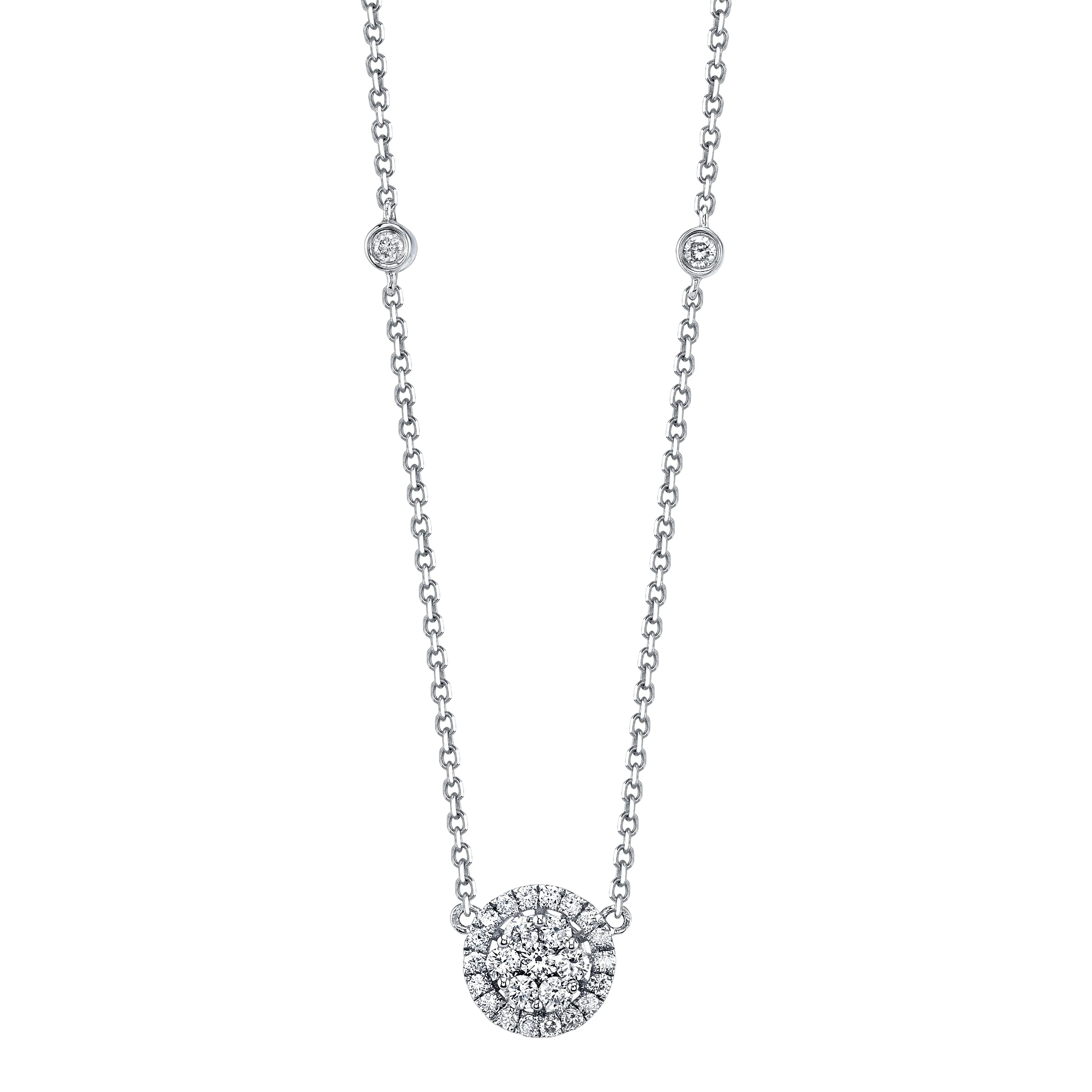 Diamond Cluster Pendant