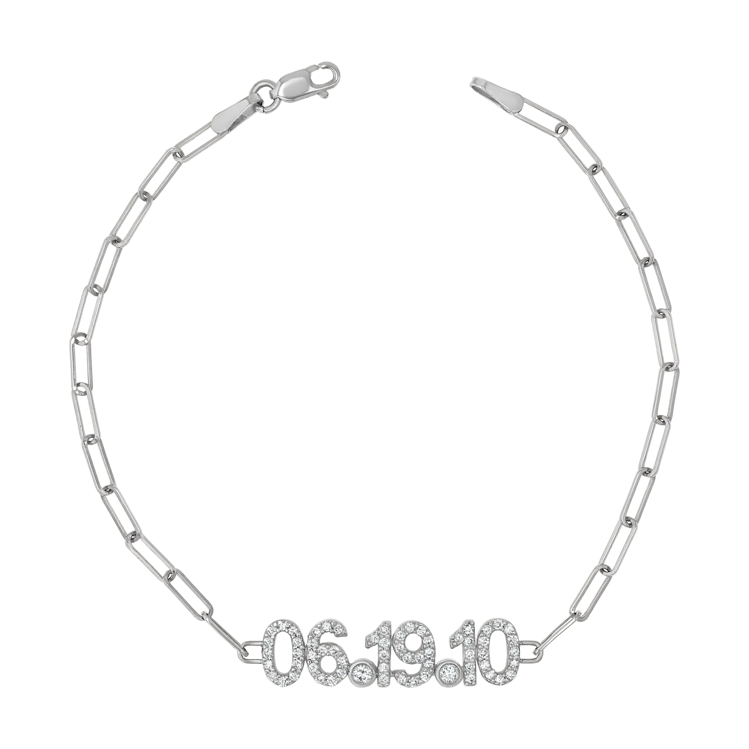 Diamond Date Bracelet