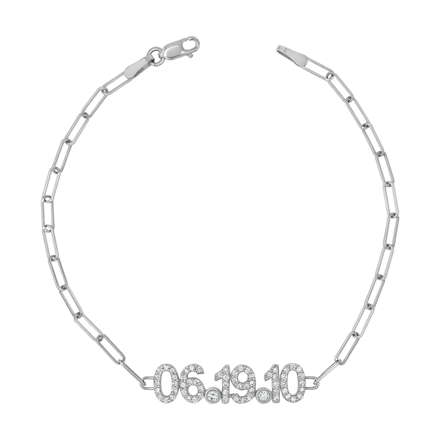 Diamond Date Bracelet