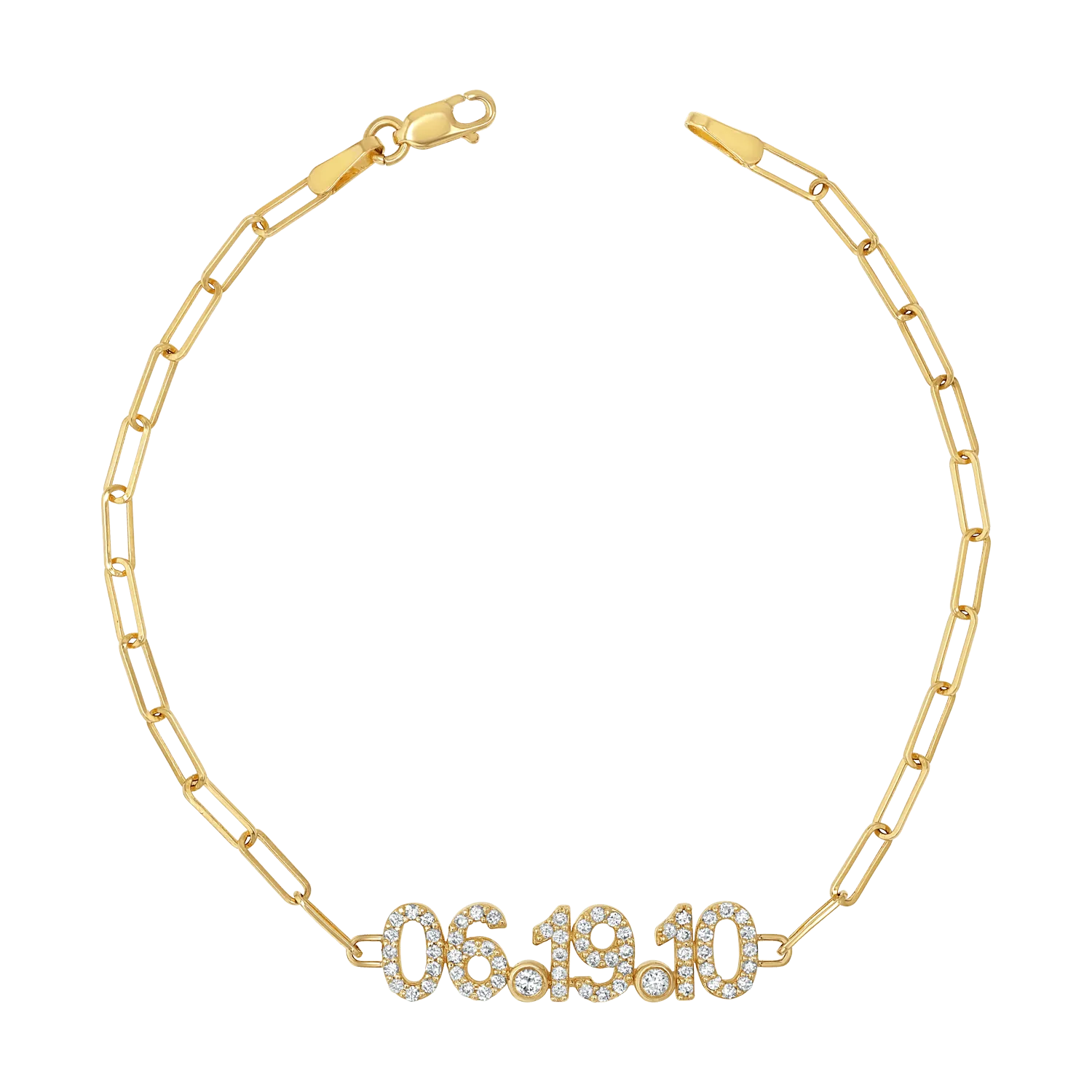 Diamond Date Bracelet