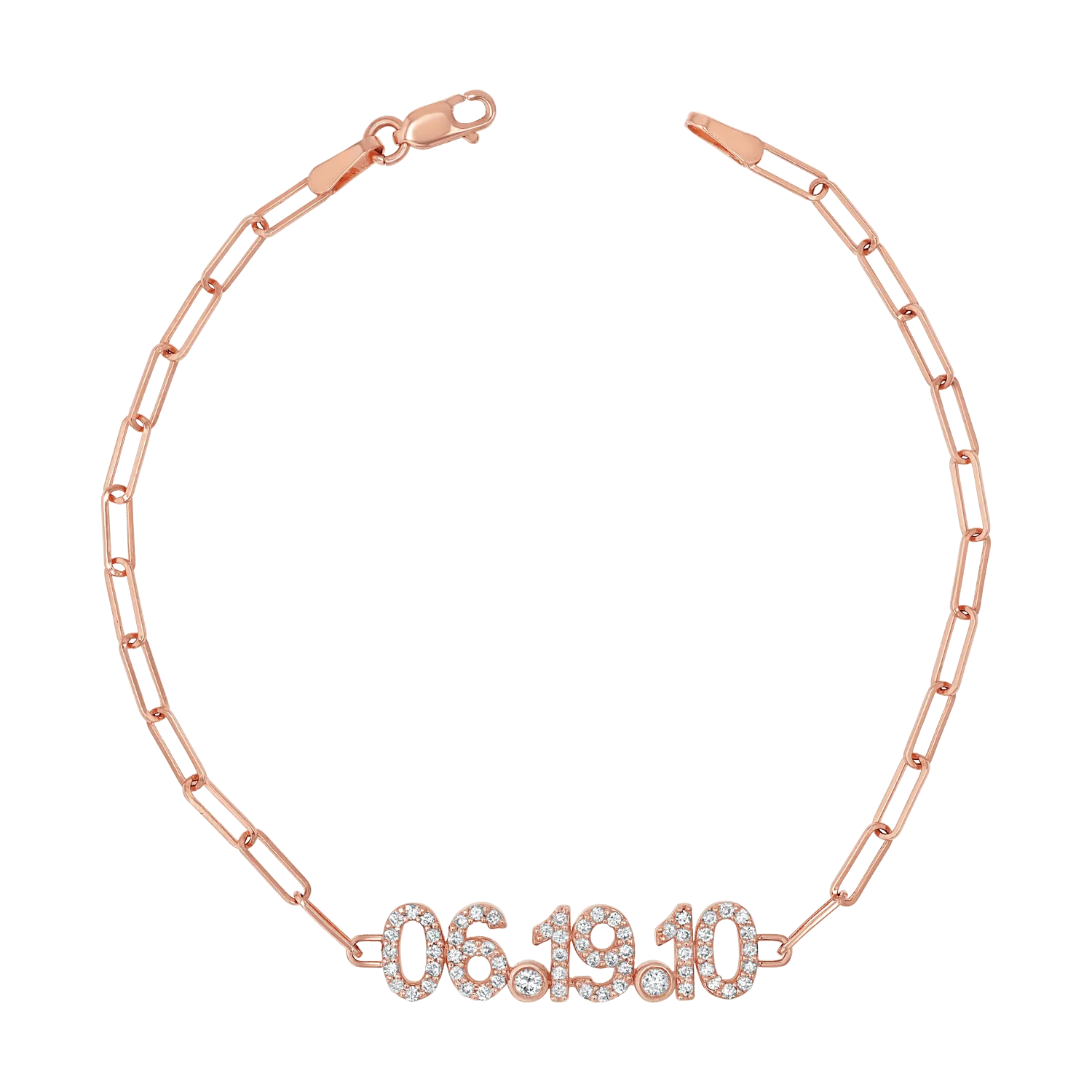 Diamond Date Bracelet
