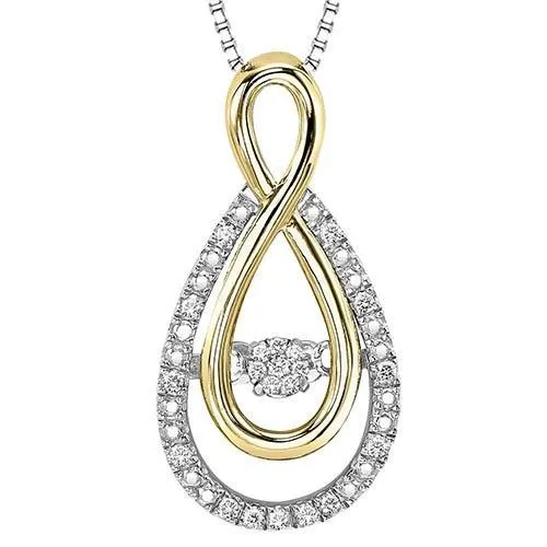 Diamond Rhythm of Love Pendant