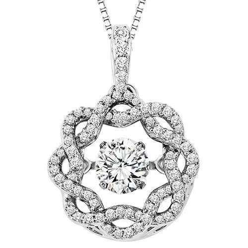 Diamond Rhythm of Love Pendant