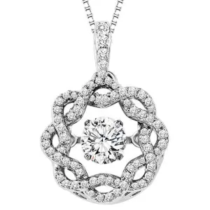 Diamond Rhythm of Love Pendant