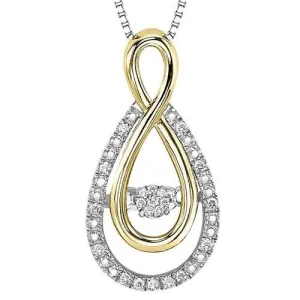 Diamond Rhythm of Love Pendant