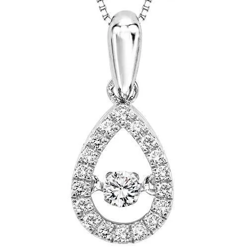 Diamond Rhythm of Love Pendant