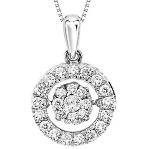 Diamond Rhythm of Love Pendant