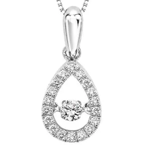 Diamond Rhythm of Love Pendant