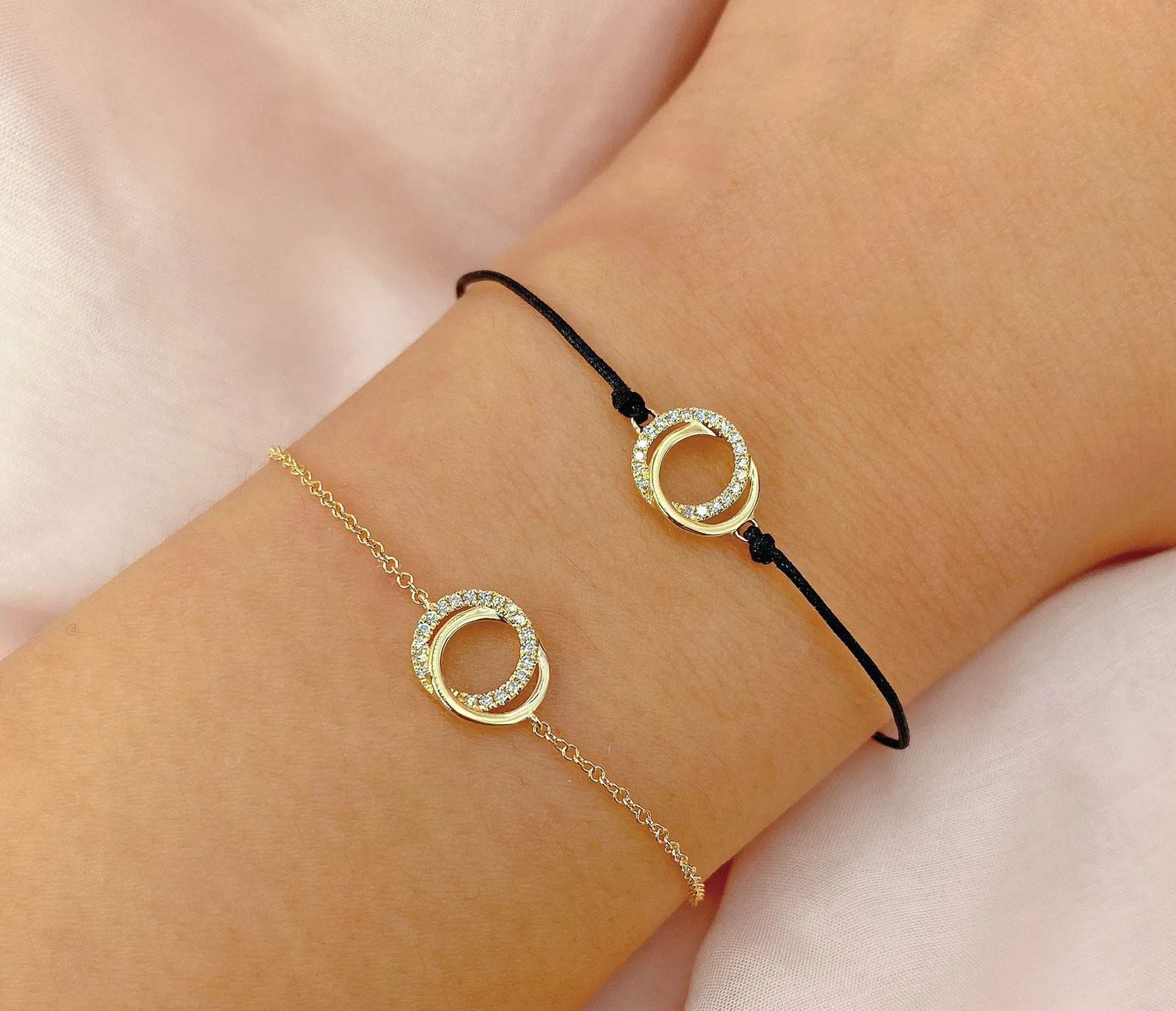 Double Circle Knot Bracelet