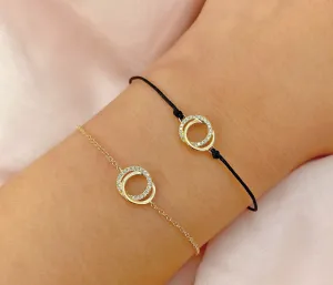 Double Circle Knot Bracelet